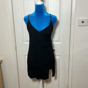 Reformation Black Mini Dress XS